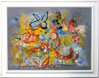 Zdeňka Holejšovská - Svět modrého motýla - originál 